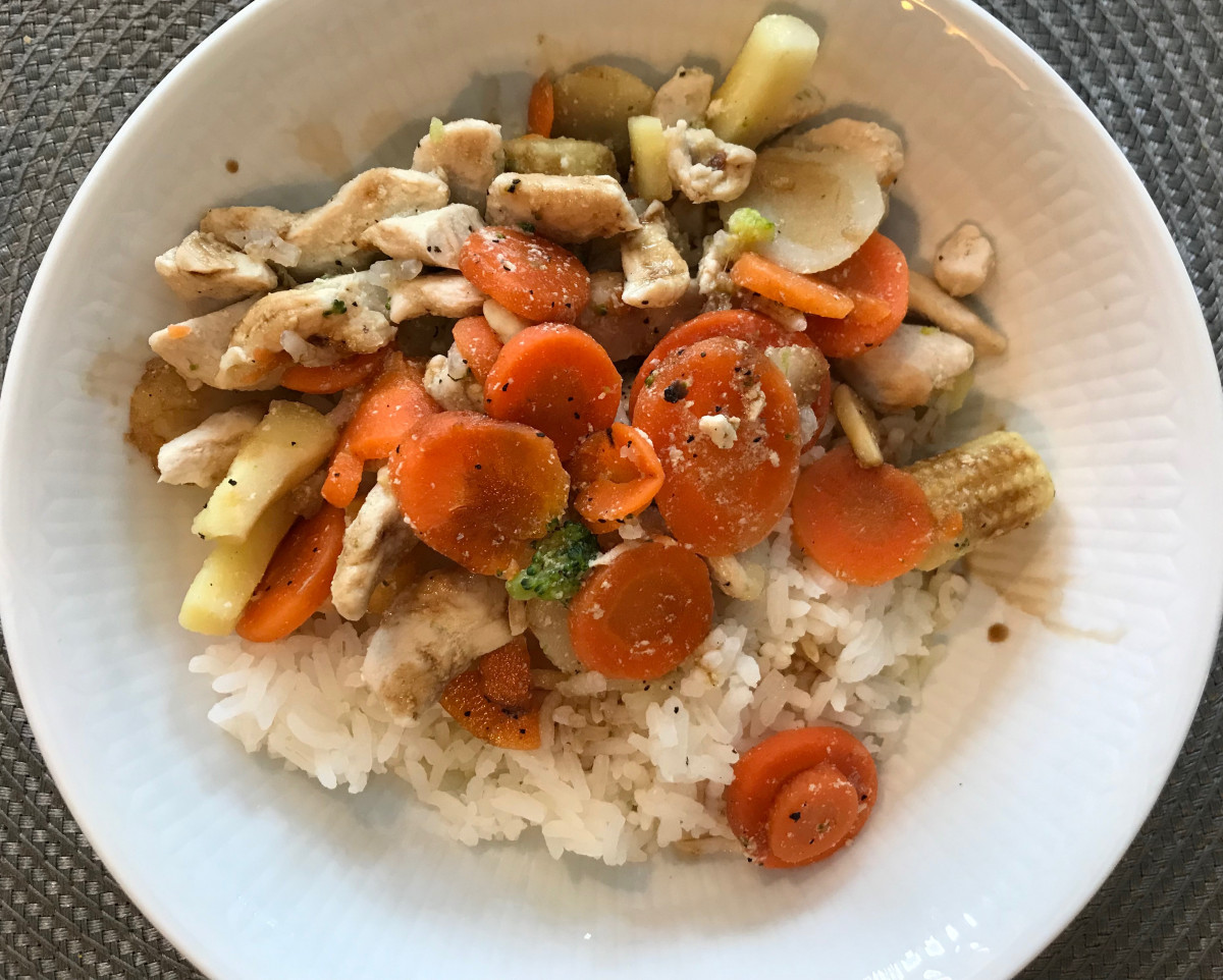 Kycklingwok